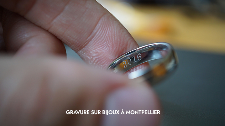 engraving ring Montpellier