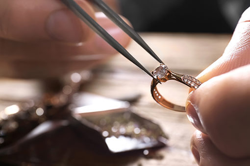 French jewelry craftsman