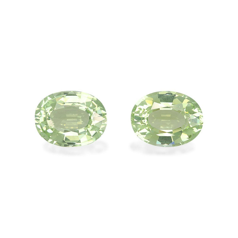OVAL-cut Cuprian Tourmaline Pale Green 8.63 carats