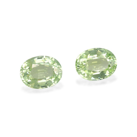 OVAL-cut Cuprian Tourmaline Pale Green 8.63 carats