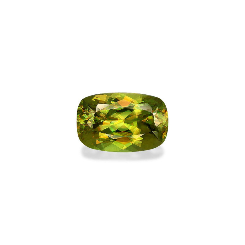 Sphene taille COUSSIN Lime Green 3.14 carats