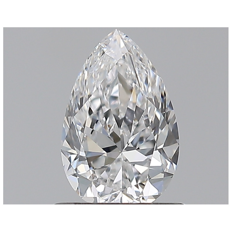 الماس على شكل كمثرى بوزن 0.7 قيراط