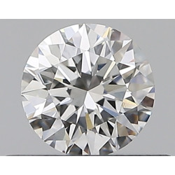 الماس بشكل دائري بوزن 0.4 قيراط