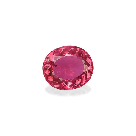 粉红碧玺 taille 椭圆形 紫红色粉红 6.34 carats
