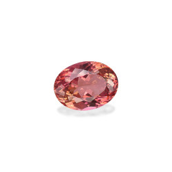 Ovale geslepen roze toermalijn Zalmroze 5.54 karaat