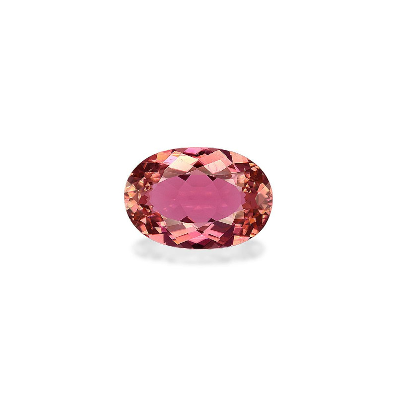 粉红碧玺 taille 椭圆形 泡泡糖粉红色 4.08 carats