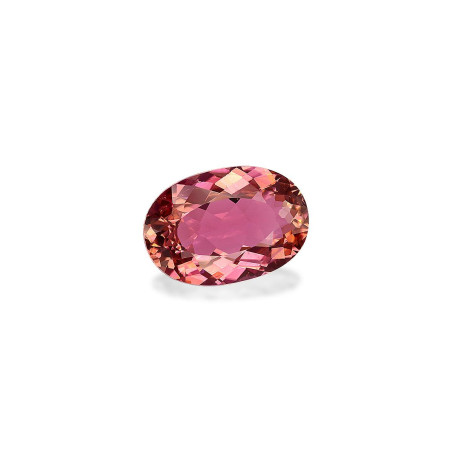 粉红碧玺 taille 椭圆形 泡泡糖粉红色 4.08 carats
