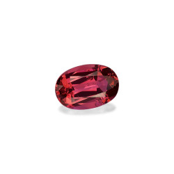 Ovale geslepen Fuchsia Roze Toermalijn van 2,91 karaat