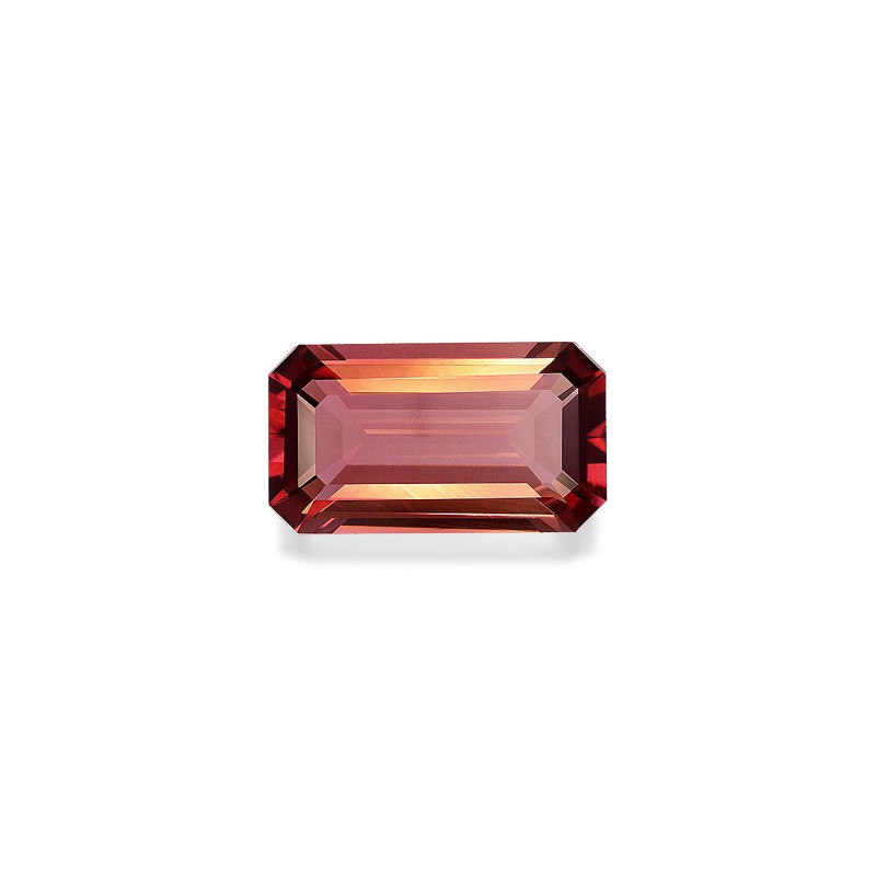 粉红碧玺 taille 矩形的 火烈鸟粉红色 3.51 carats