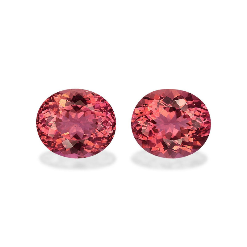 粉红碧玺 taille 椭圆形 泡泡糖粉红色 4.52 carats