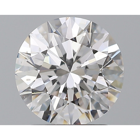 الماسة بشكل دائري بوزن 2 قيراط