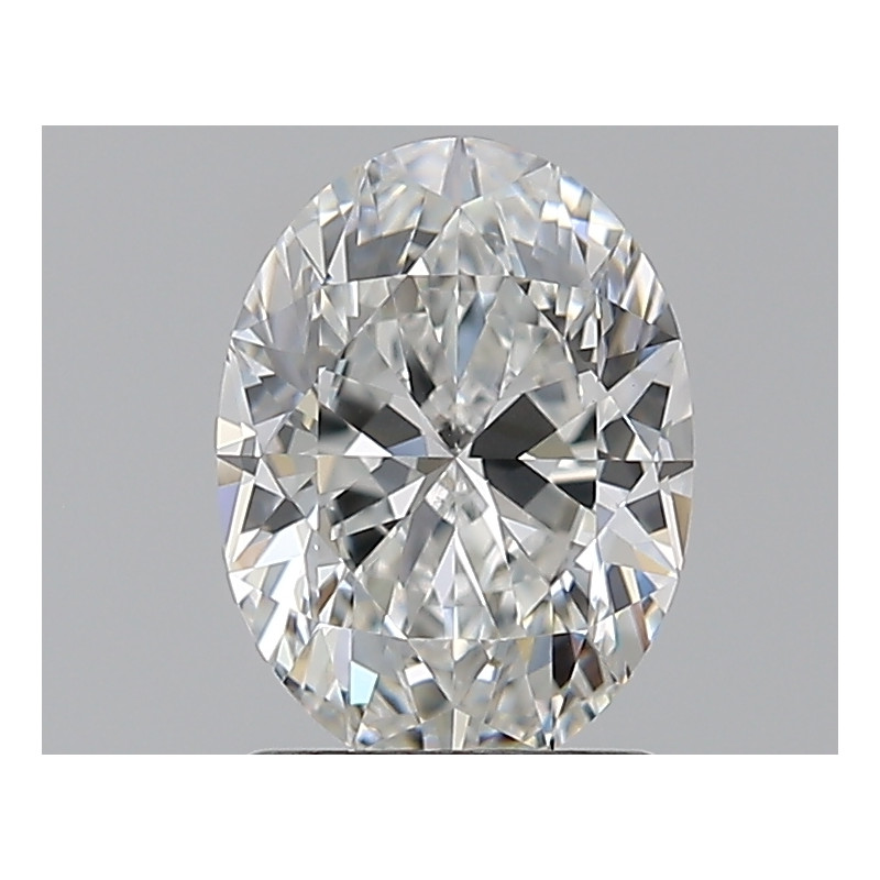 الماس على شكل بيضاوي بوزن 1.4 قيراط