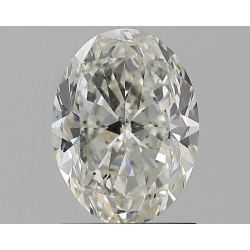 1,5-karaat ovale vorm diamant
