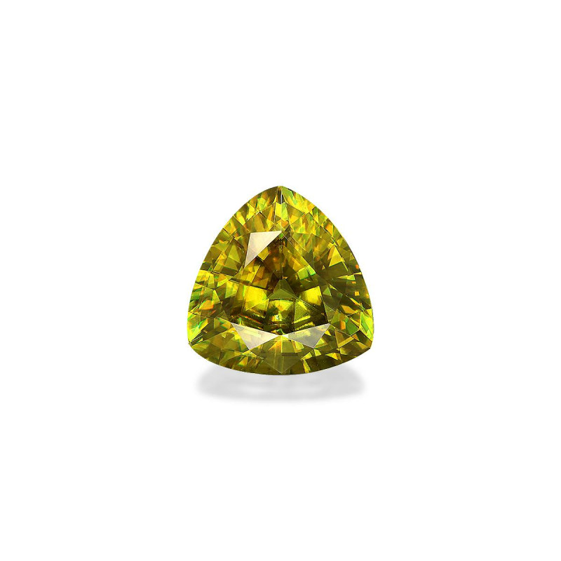 Trilliant-cut Sphene  7.28 carats