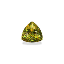 Trilliant-cut Sphene Lime...
