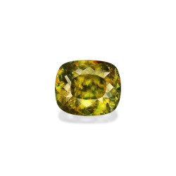 钛鈦矿 taille 靠垫 青柠绿 8.61 carats