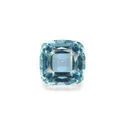 海蓝宝 taille 靠垫 蓝色 32.66 carats