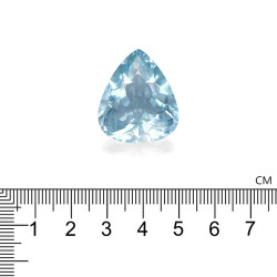 Peervormige Baby Blauwe Aquamarijn 35.33 karaat