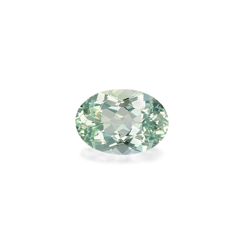 帕拉伊巴电气石 taille 椭圆形 海沫绿 6.01 carats