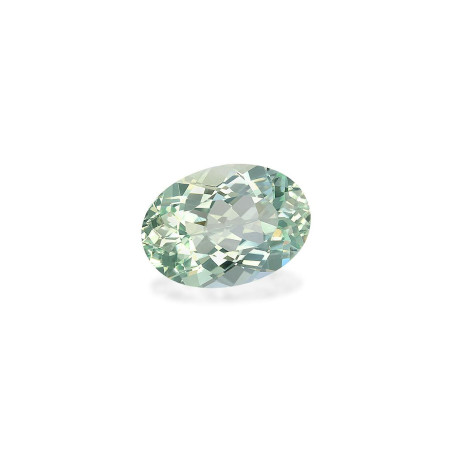 帕拉伊巴电气石 taille 椭圆形 海沫绿 6.01 carats