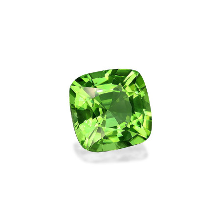 橄榄石 taille 靠垫 青柠绿 16.10 carats