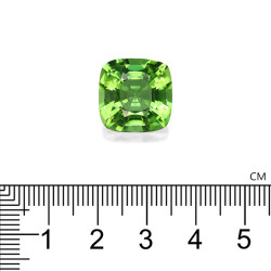 Kussen geslepen Peridot Lime Green 16.10 karaat