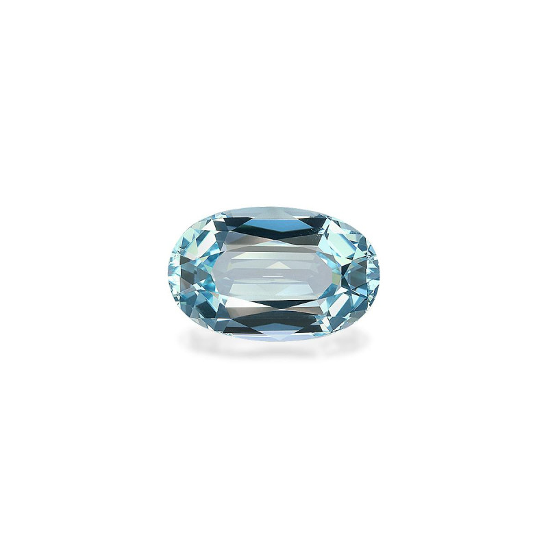 海蓝宝 taille 椭圆形 冰蓝色 7.26 carats