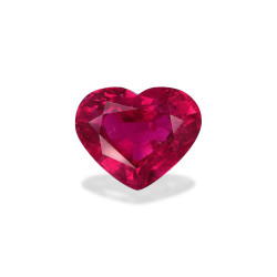 Rubellite taille COEUR 粉色...