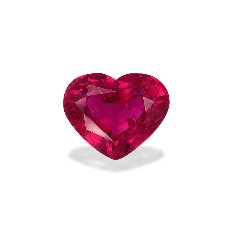 Rubelita taille COEUR Rosa 21.38 carats
