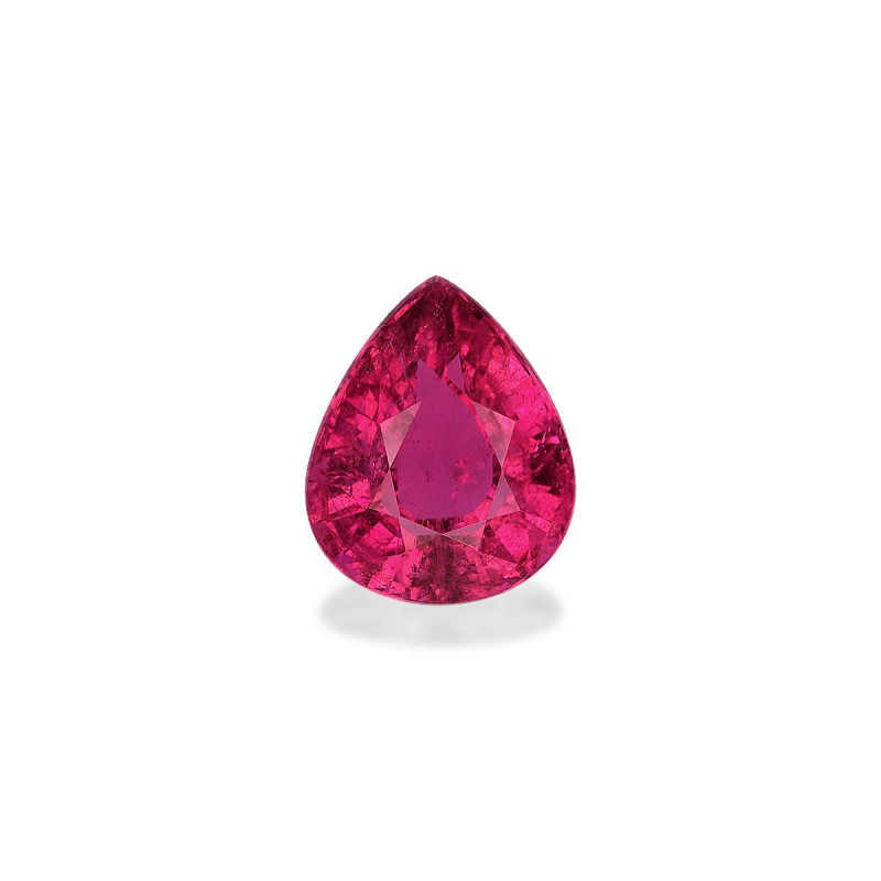 Rubelita taille Poire Fuscia Pink 3.40 carats