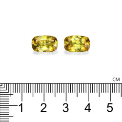 Sphene kussen geslepen 6.71 karaat