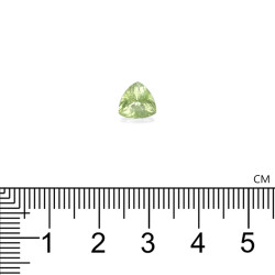 Trilliant geslepen Lime Green Koper Toermalijn 1,39 karaat