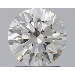 الماس بشكل دائري بوزن 1.7 قيراط