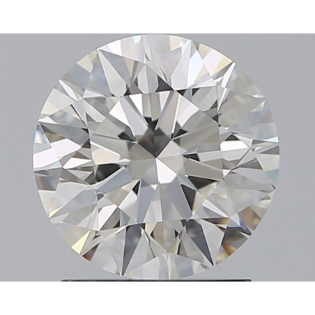 الماس بشكل دائري بوزن 1.7 قيراط