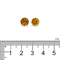 Sphene ronde honinggele maat 3,61 karaat