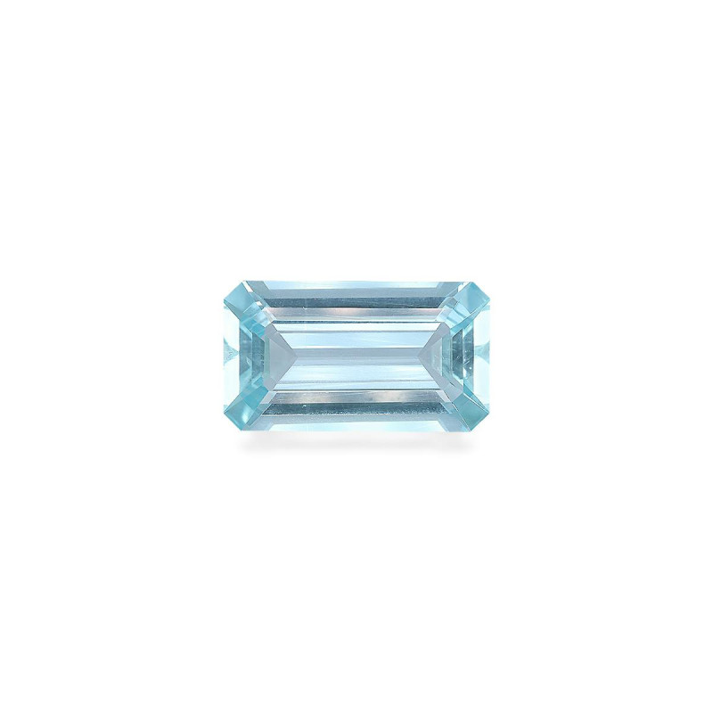 Aigue-Marine taille RECTANGULARE Baby Blue 23.04 carats
