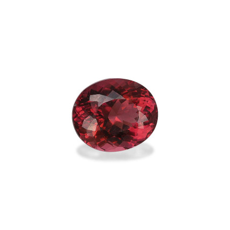 OVAL-cut Pink Tourmaline Rosewood Pink 2.94 carats