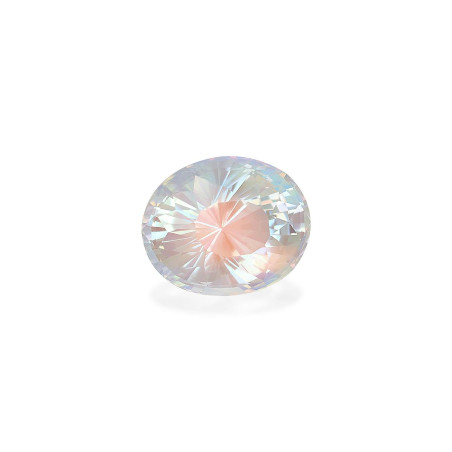 OVAL-cut rainbow moonstone White 16.37 carats