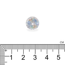 regenboog maansteen RONDE maat wit 4.91 karaat