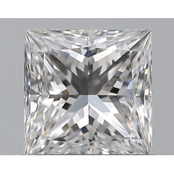 الماسة بشكل أميرة بوزن 0.6 قيراط