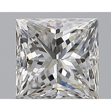 0.59-Carat Princess Shape Diamond