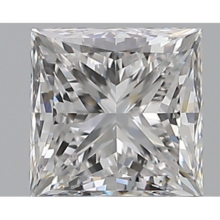 0.59-Carat Princess Shape Diamond