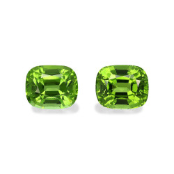 Kussen geslepen Peridot Lime Green 21.44 karaat