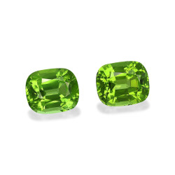 Kussen geslepen Peridot Lime Green 21.44 karaat