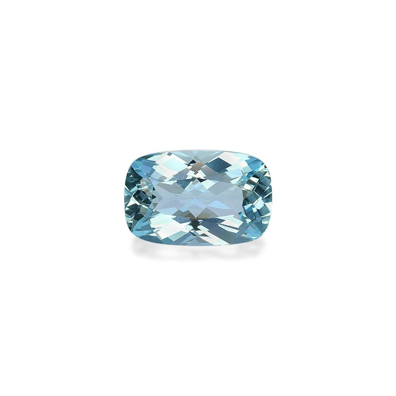 海蓝宝 taille 靠垫 蓝色 3.16 carats