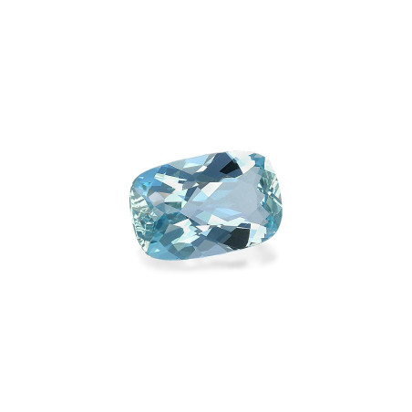 CUSHION-cut Aquamarine Blue 3.16 carats
