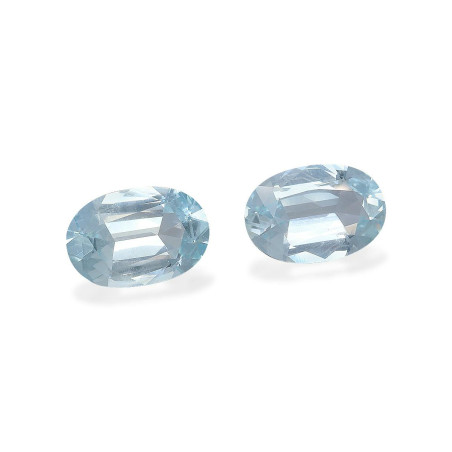 OVAL-cut Aquamarine Baby Blue 13.71 carats