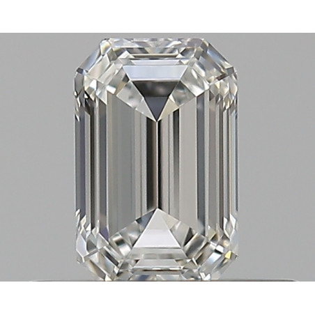 الماس على شكل الزمرد بوزن 0.31 قيراط