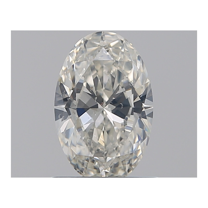 الماس على شكل بيضاوي بوزن 0.9 قيراط