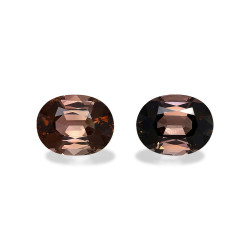 Ovale geslepen oranje toermalijn van 20,05 karaat